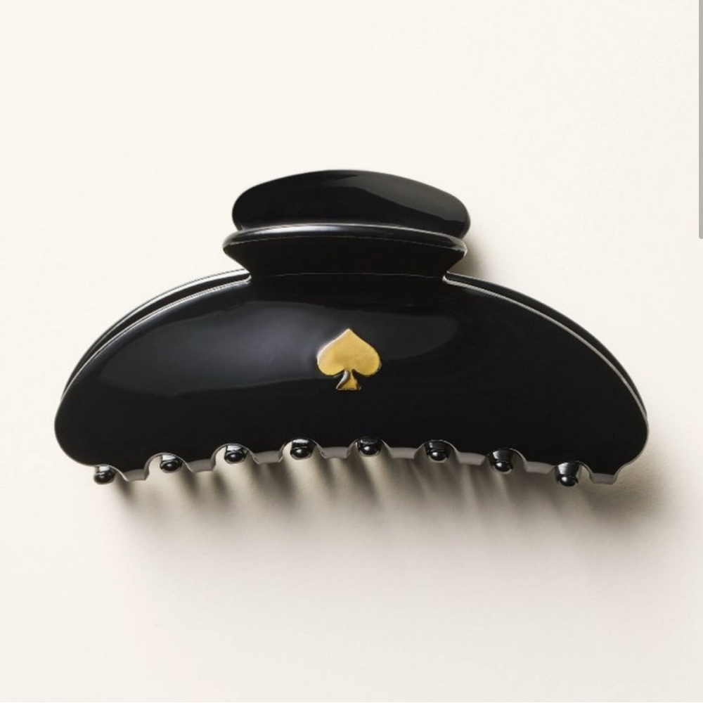 Kate Spade New York x Target Spade Claw Hair Clip Black NEW
